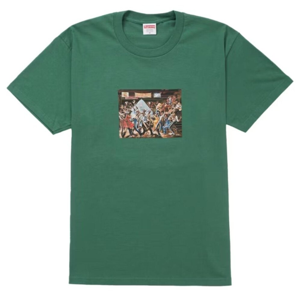 Supreme x Ernie Barnes Tee 'Light Pine'